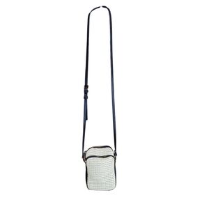 Mali & Lili Crossbody Bag Woven Black And Ivory